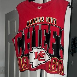 Kansas City Chiefs Red Sleeveless Top